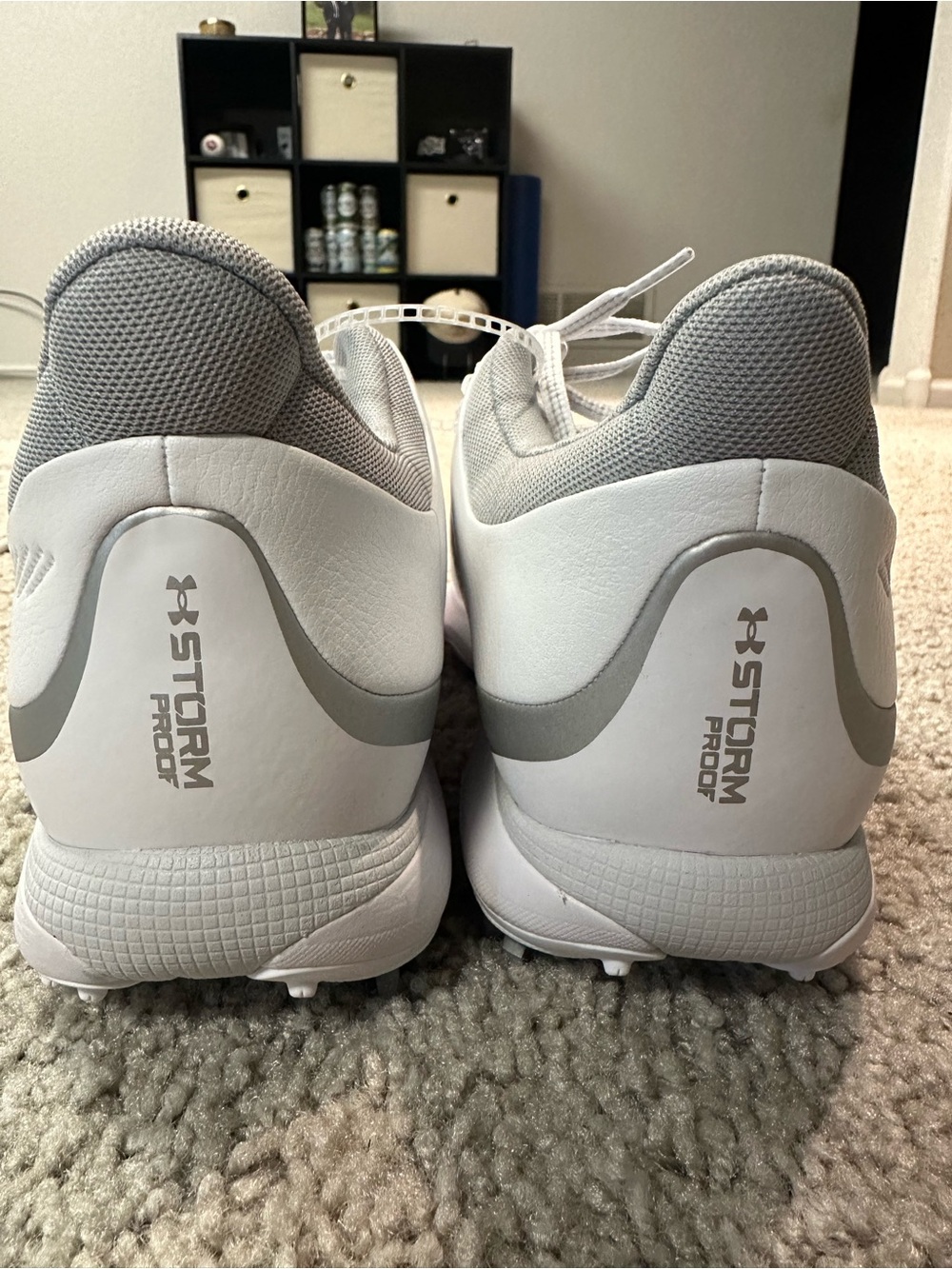 Men's Under Armour UA Drive Fade Storm Proof Golf Shoes size 12 NEW - Picture 4 of 6